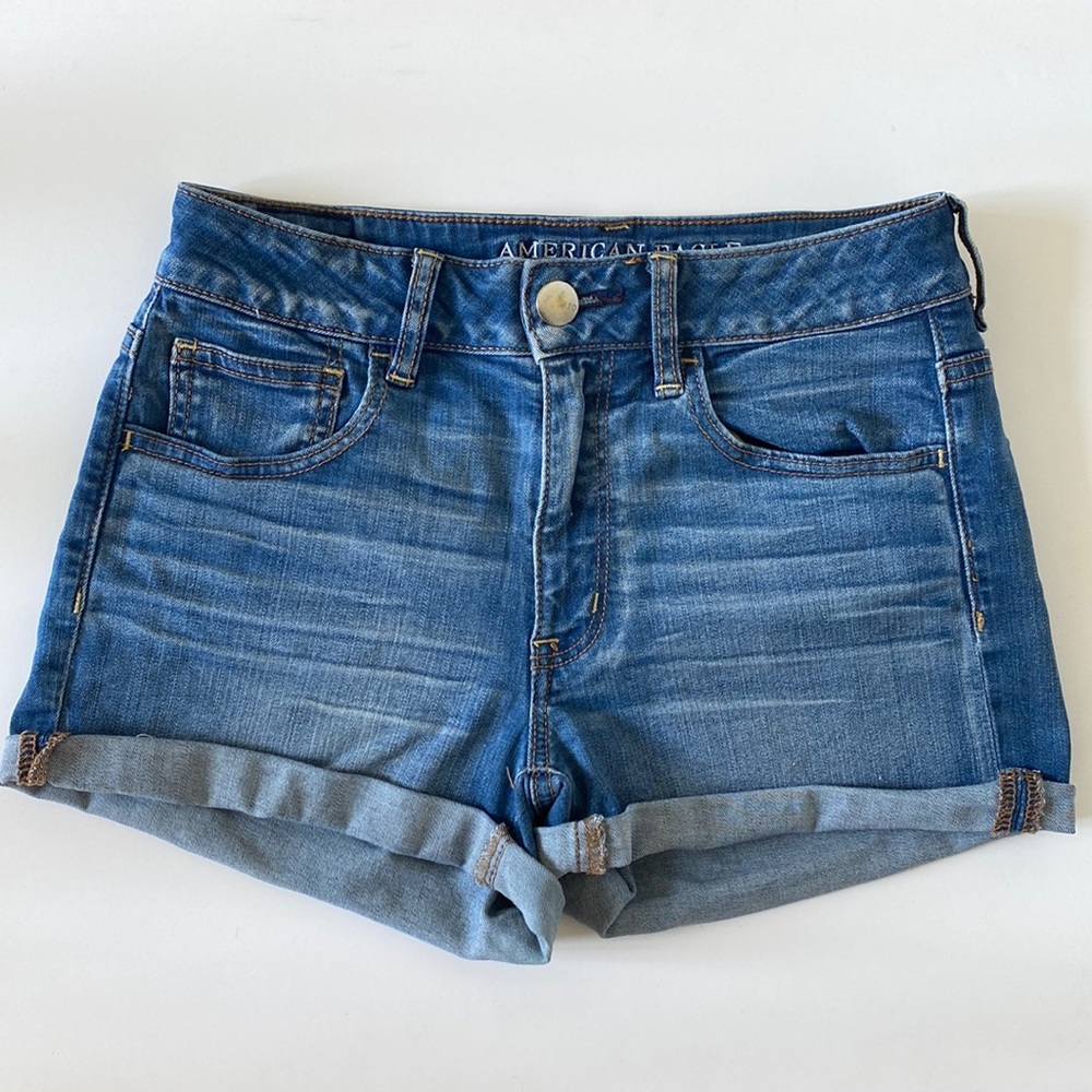 American Eagle High Rise Shorts